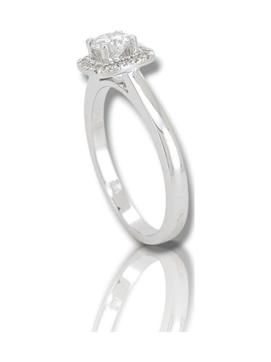 Mentzos Single Stone with Diamond