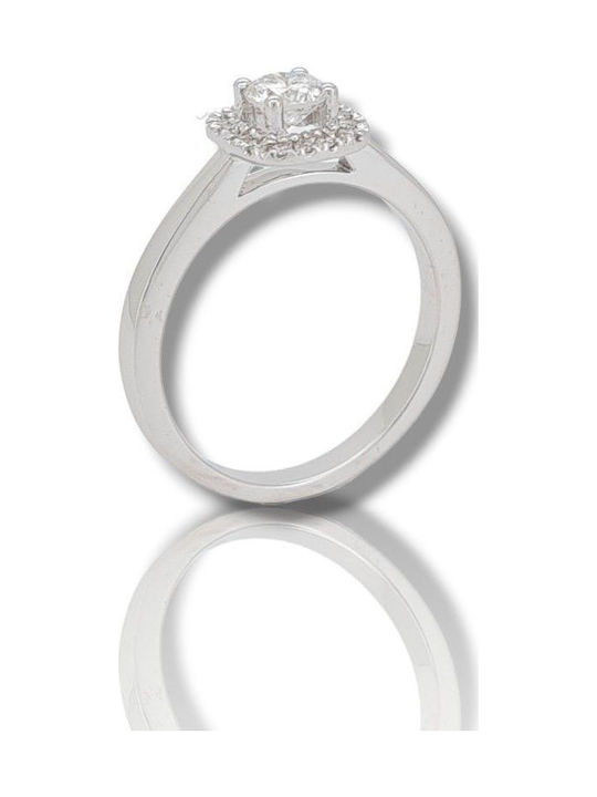 Mentzos Single Stone with Diamond