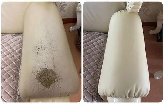 Țesătură pentru Mobilier Piele ecologică 50x138buc Open Cream