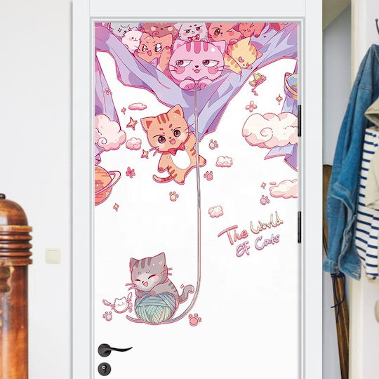 Autocolant Decorativ Pentru Ușa Copiilor 90x90cm