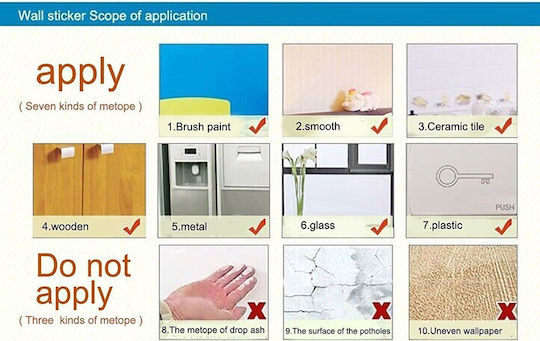 Autocolant Decorativ pentru Copii Perete 3D 100buc