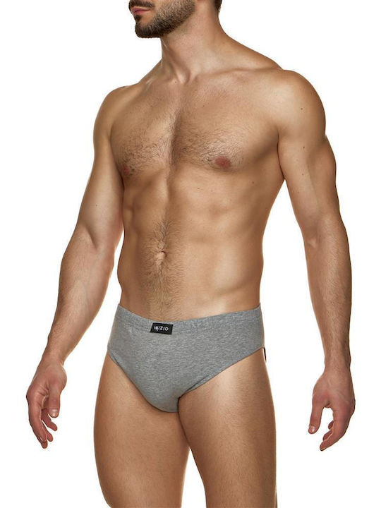 Ανδρικά Σλιπ Γκρί 2Pack