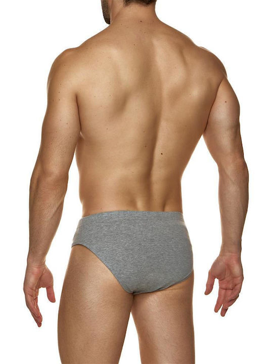 Ανδρικά Σλιπ Γκρί 2Pack