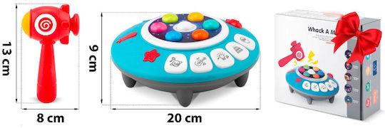 Ricokids Jucărie cu Ciocan cu Muzică și Lumină