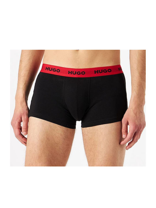 Hugo Boss Ανδρικά Μποξεράκια Κόκκινα 3Pack