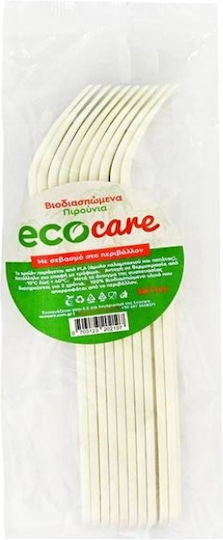 Eco Βιοδιασπώμενο Πιρούνι μιας Χρήσης Πλαστικό 10τμχ