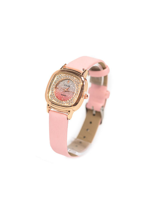 Nora's Accessories Uhr in Rosa Farbe