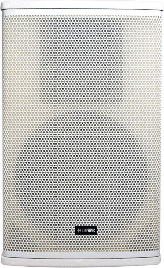 Citronic CUBA-8AW 178.737UK Αυτοενισχυόμενο Ηχείο PA 250W με Woofer 8" 26.5x26.5x43.5εκ. σε Λευκό Χρώμα