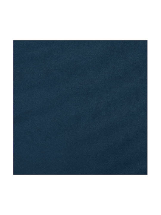 Two-Seater Couch Bed Velvet Blue 220x100x69 cm