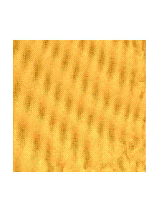 Canapea Cu Două Locuri Pat Galben Cu Perne Decorative 220x100x69cm