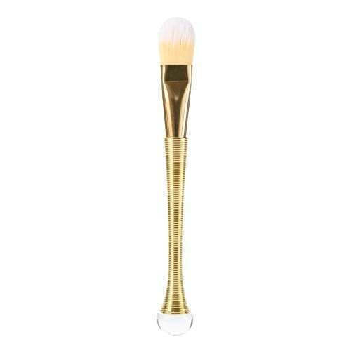 Flat Brush For Foundation, Makeup, Gold
