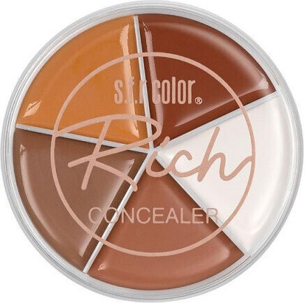 Paleta de corectoare, S.f.r Color, corector bogat, 5 culori, 01