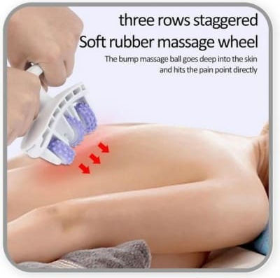 Relief Roller Massage for the Body against Cellulite