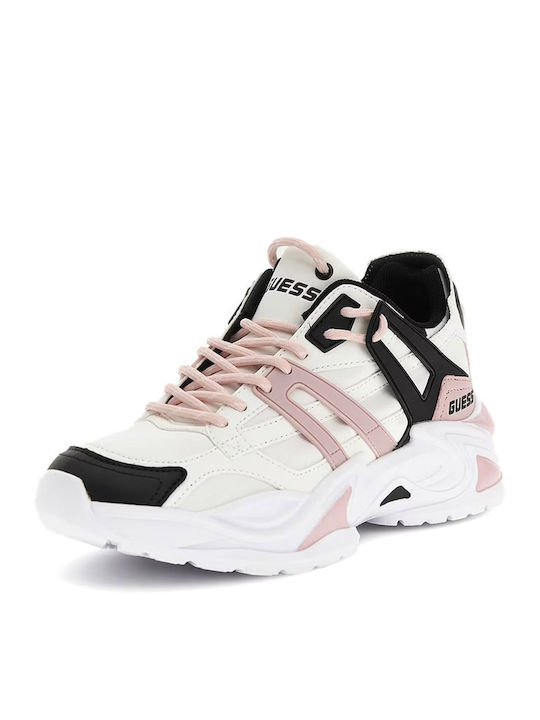 Guess Femei Sneakers Pink / White