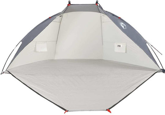 vidaXL Beach Tent For 4 People Gray