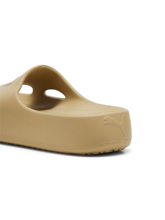 Puma Frauen Flip Flops in Beige Farbe