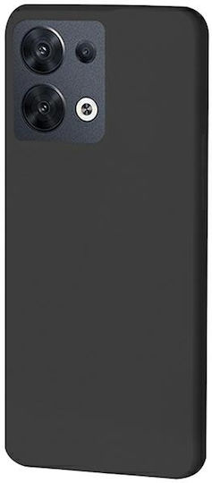 Beline Back Cover Σιλικόνης Μαύρο (Oppo Reno8)