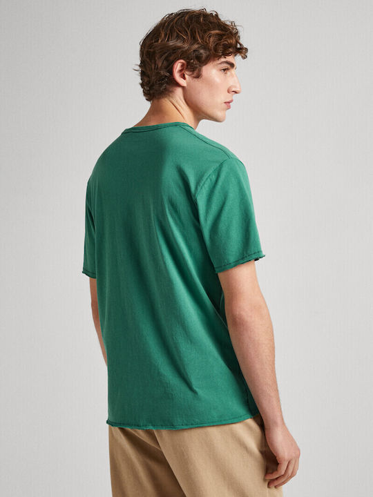 Pepe Jeans Ανδρικό T-shirt Κοντομάνικο Πράσινο