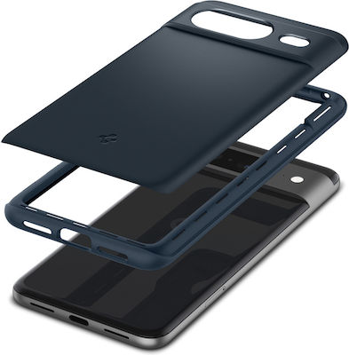 Spigen Thin Fit Back Cover Μεταλλικό Ανθεκτικό Μπλε (Google Pixel 8)