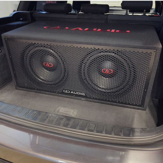 DD Audio Subwoofer Αυτοκινήτου 12" 1200W RMS με Κούτα