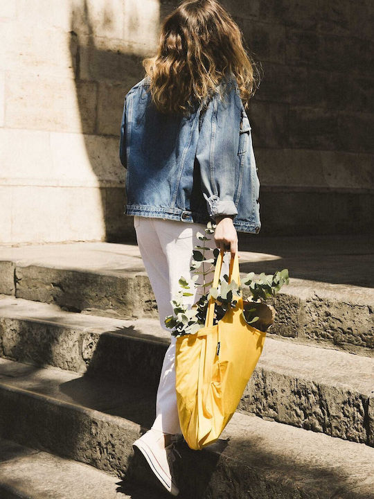Notabag Fabric Shopping Bag in Yellow color