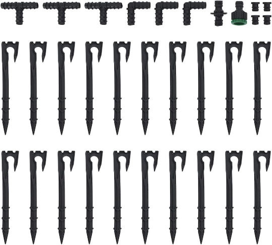 vidaXL Gartenschläuche Set 1/2" 50m