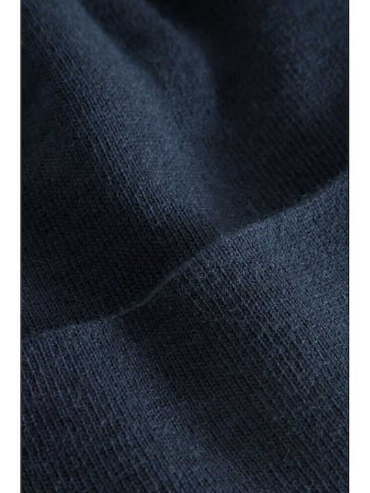 Beanie Unisex Σκούφος Πλεκτός σε Navy Μπλε χρώμα