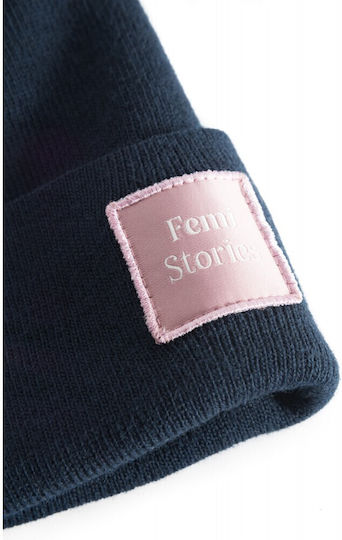 Beanie Unisex Căciulă Tricotat în culoarea Albastru marin