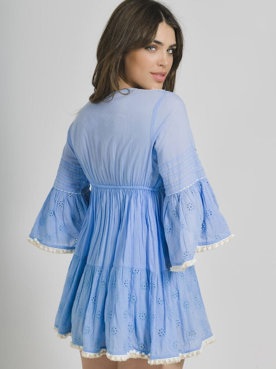 Ble Resort Collection Φόρεμα Γαλάζιο