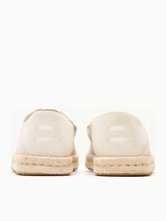 Alonso Loafer Rope Fabric Men's Espadrilles in Beige Color