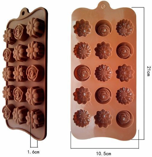 Formă de Patiserie din Silicon 21x10x1buc 1buc