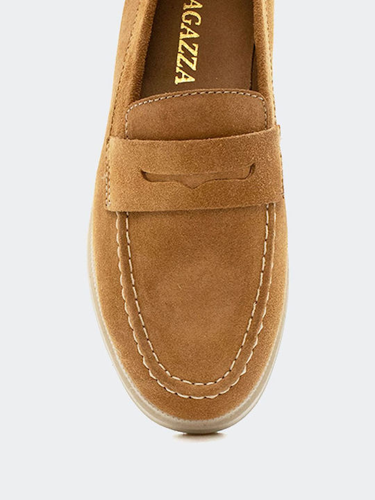 Leather Women's Loafers Light Tabbac