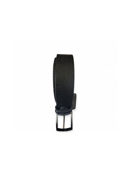 Men's Leather Belt Black