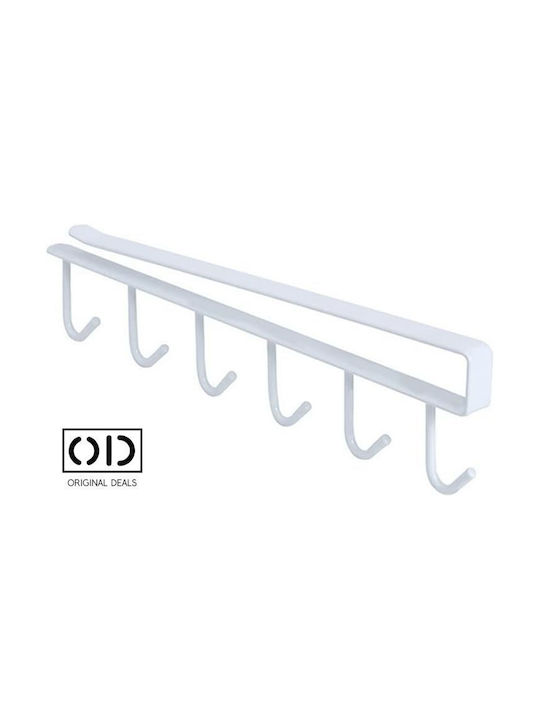 Suport De Cană Inox 26.5x3x1.5 Cm Albă