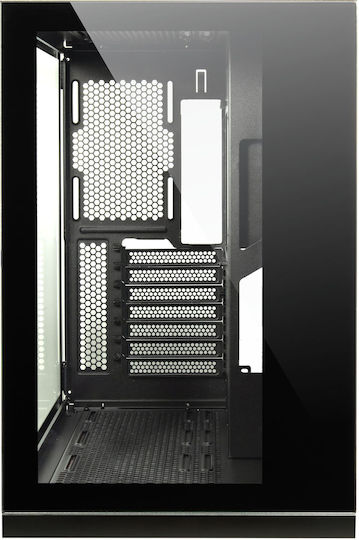 Inter-Tech C-703 Vision Midi Tower Κουτί Υπολογιστή Μαύρο
