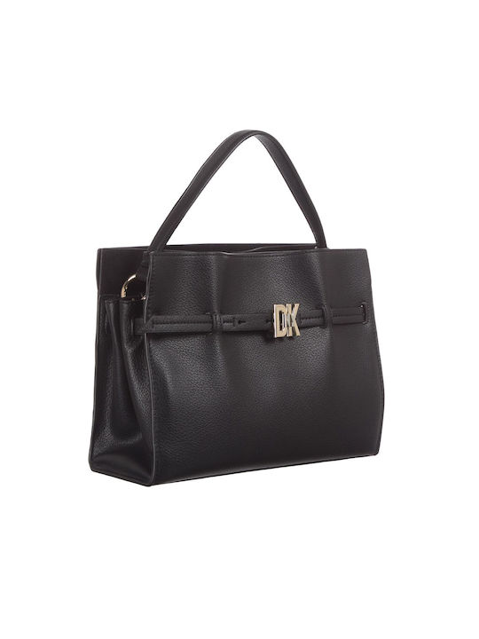 DKNY Leder Damen Tasche Schulter Schwarz