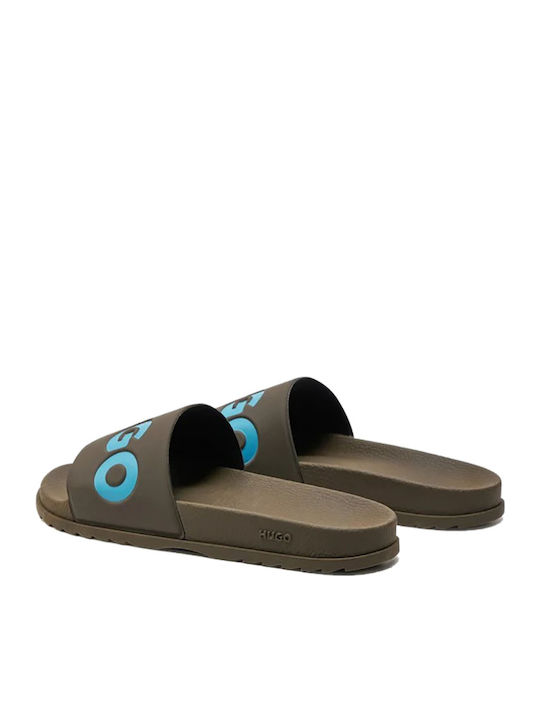 Match It Men's Slides Khaki