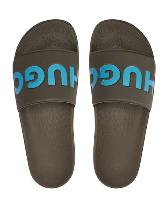 Match It Men's Slides Khaki