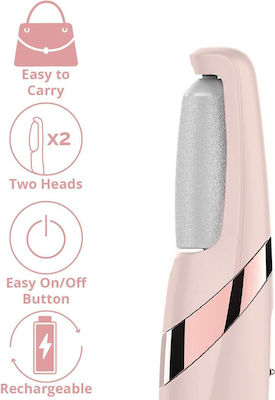 Electric Callus Remover Flawless Pedi Pink