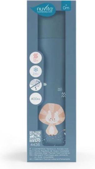 Thermos 4435 Nuvita 400ml, Powder Blue