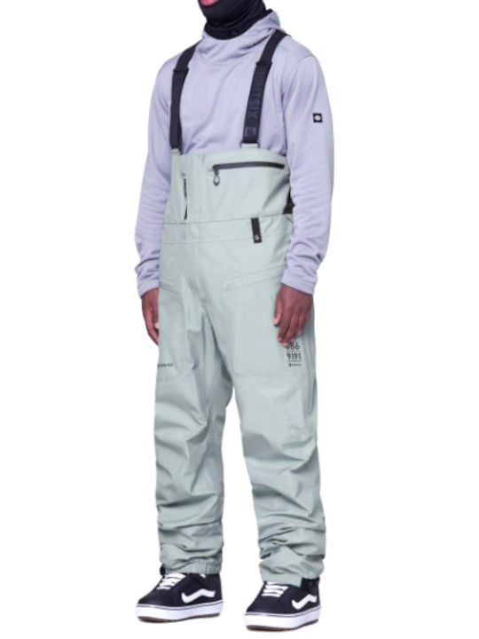 686 Men's Dungarees for Ski & Snowboard Green