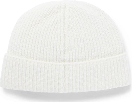 Beanie Unisex Căciulă Tricotat în culoarea Alb