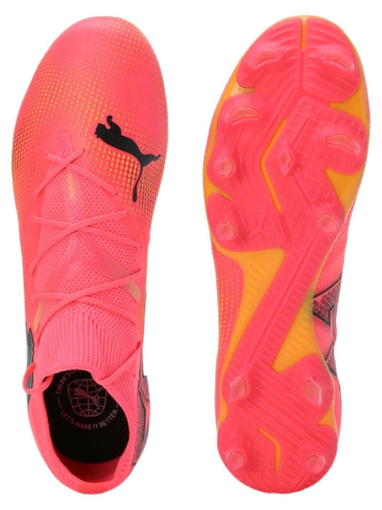 PUMA Future 7 Match Football Shoes with Cleats Orange