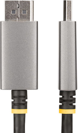 StarTech Cable DisplayPort male - HDMI male 2m Μαύρο (133DISPLAYPORTHDMI21)