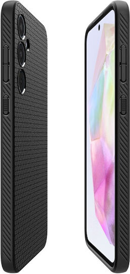 Liquid Air Back Cover Σιλικόνης Matte Black (Galaxy A35) ACS07519