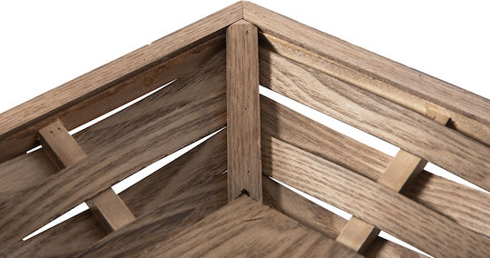 HomeMarkt Wooden Serving Platter 20x20cm