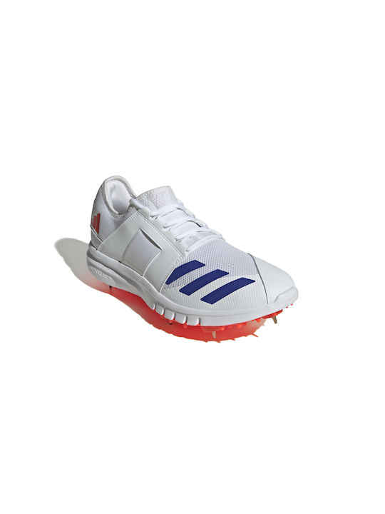 Howzat Spike 20 Sport Shoes Spikes White