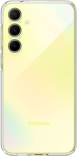 Spigen Liquid Crystal Back Cover Plastic / Silicone Transparent (Galaxy A55)