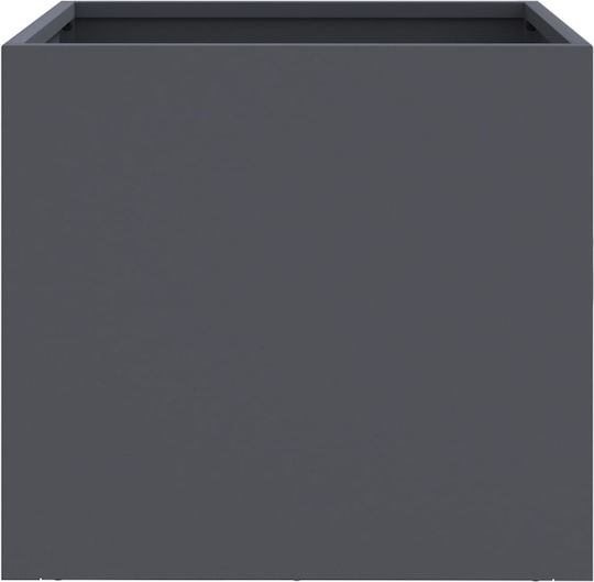 vidaXL Planter Box Plastic Charcoal 32x29x30cm.