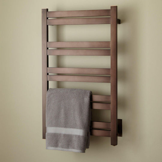 Altherm Релса за кърпи за Баня 1400x400 807ккал/ч Кафяв
